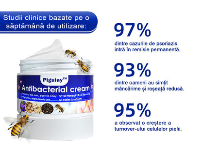 🐝🐝 Piguay ™  Cremă antibacteriană cu venin de albine (potrivită pentru toate tipurile de piele)